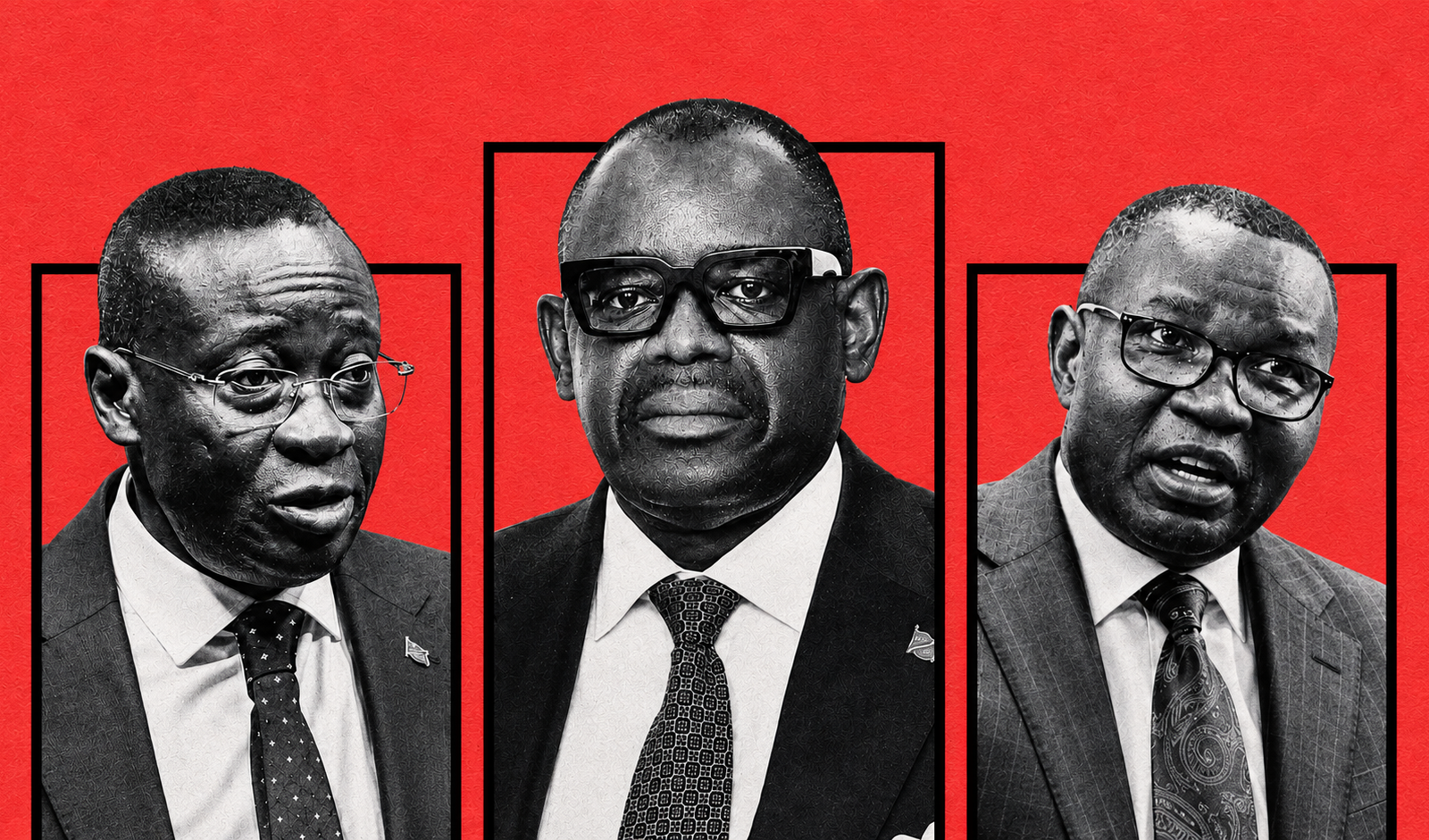 Portraits des trois ministres congolais signataires de l’arrêté sur les concentrés de cuivre et de cobalt